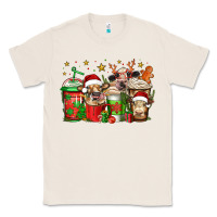 Natural christmas cows coffee Classic Tee - Jasminsmagicworld