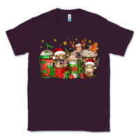 Plum christmas cows coffee Classic Tee - Jasminsmagicworld