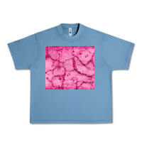 Pebble Blue pink glitter Urban Heavy Tee - JahusDesignShop