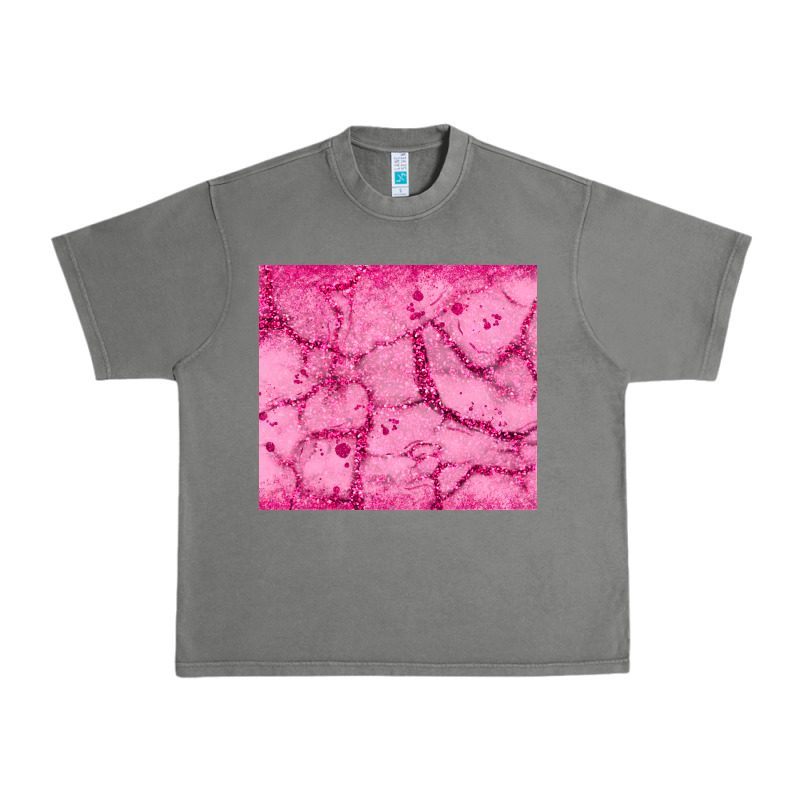 Pink Glitter Urban Heavy Tee by JahusDesignShop | Teevron