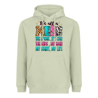 Matcha It's all a mess the house the car Heavyweight Hoodie - MaliasSmallBusiness
