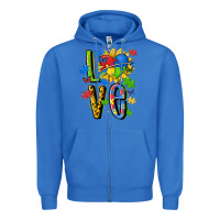 True Royal autism love Zipper Hoodie - MaliasSmallBusiness