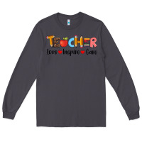 Smoke teacher love inspıre care wıth  and pen Long Sleeve Tee - Artiststas