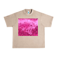 French Oak pink glitter Urban Heavy Tee - JahusDesignShop