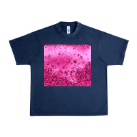 Navy pink glitter Urban Heavy Tee - JahusDesignShop