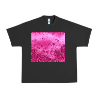 Pigment Black pink glitter Urban Heavy Tee - JahusDesignShop