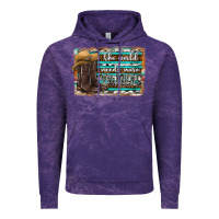 Cloud Purple the world needs more cowgirls Vintage Hoodie - SublimationCraftShop