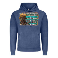 Vintage Denim the world needs more cowgirls Vintage Hoodie - SublimationCraftShop
