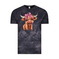 Cloud Black cute  heifer Vintage Tee - AdoDesignShop
