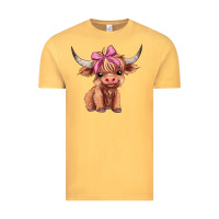 Vintage Mustard cute  heifer Vintage Tee - AdoDesignShop