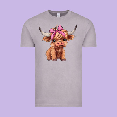 Cute  Heifer Vintage Tee Designed By Adodesignshop