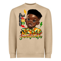 Mushroom juneteenth black boy Heavyweight Sweatshirt - HRA Design Shop