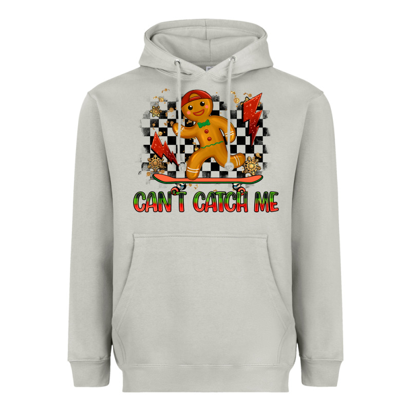 Gingerbread Cant Catch Me Heavyweight Hoodie by MaliasSmallBusiness | Teevron