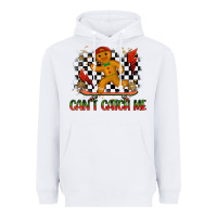 White gingerbread cant catch me Heavyweight Hoodie - MaliasSmallBusiness