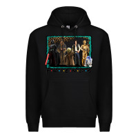 Black friends movie characters Premium Hoodie - AdoDesignShop