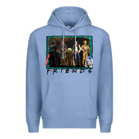 Colony Blue friends movie characters Premium Hoodie - AdoDesignShop