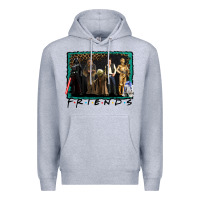 Heather Grey friends movie characters Premium Hoodie - AdoDesignShop