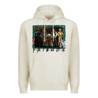 Oatmeal Heather friends movie characters Premium Hoodie - AdoDesignShop