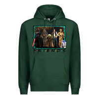 Sports Green friends movie characters Premium Hoodie - AdoDesignShop
