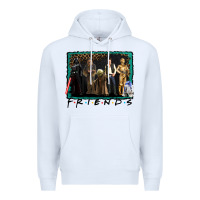 White friends movie characters Premium Hoodie - AdoDesignShop