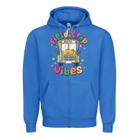 True Royal field trip vibes Zipper Hoodie - MaliasSmallBusiness
