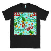 Black class of 2022 graduation seamless pattern Classic Tee - BundleAndBundleShop