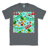 Charcoal Heather class of 2022 graduation seamless pattern Classic Tee - BundleAndBundleShop