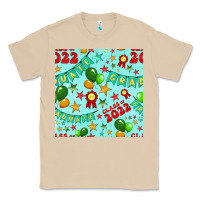 Mushroom class of 2022 graduation seamless pattern Classic Tee - BundleAndBundleShop