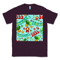 Plum class of 2022 graduation seamless pattern Classic Tee - BundleAndBundleShop