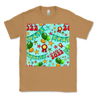 Toasted Coconut class of 2022 graduation seamless pattern Classic Tee - BundleAndBundleShop