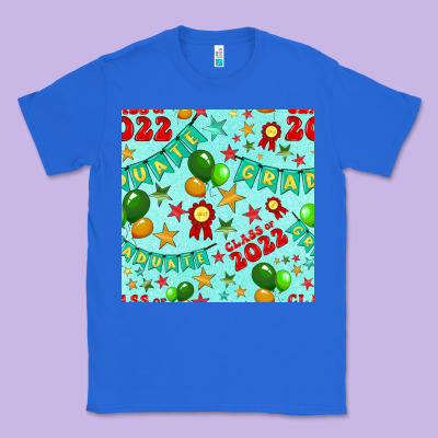 Class Of 2022 Graduation Seamless Pattern Classic Tee Designed By Bundleandbundleshop
