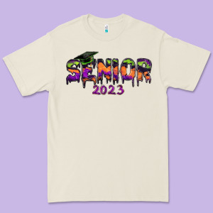 Senior 2023 Halloween Premium Tee Designed By Ranaportraitstore