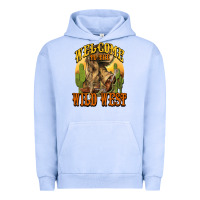 Pigment Grape Ice Welcome to the wild west Cowboy boots Urban Hoodie - HowdyJamesFarm