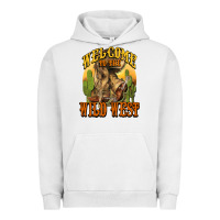 Pigment Lunar Rock Welcome to the wild west Cowboy boots Urban Hoodie - HowdyJamesFarm