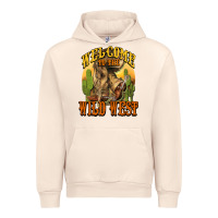 Sandshell Welcome to the wild west Cowboy boots Urban Hoodie - HowdyJamesFarm