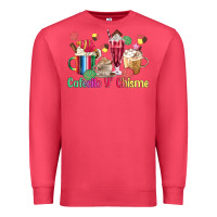 Cardinal cafecito y chisme coffee cups Premium Sweatshirt - MaliasSmallBusiness