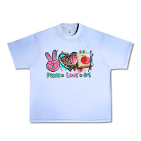 Grape Ice peace love art   ado Urban Heavy Tee - AdoDesignShop