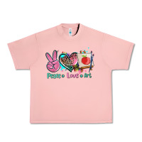 Peace Love Art   Ado Urban Heavy Tee | Teevron