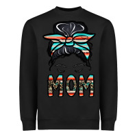 Black mom Heavyweight Sweatshirt - CowhideDigitalArt