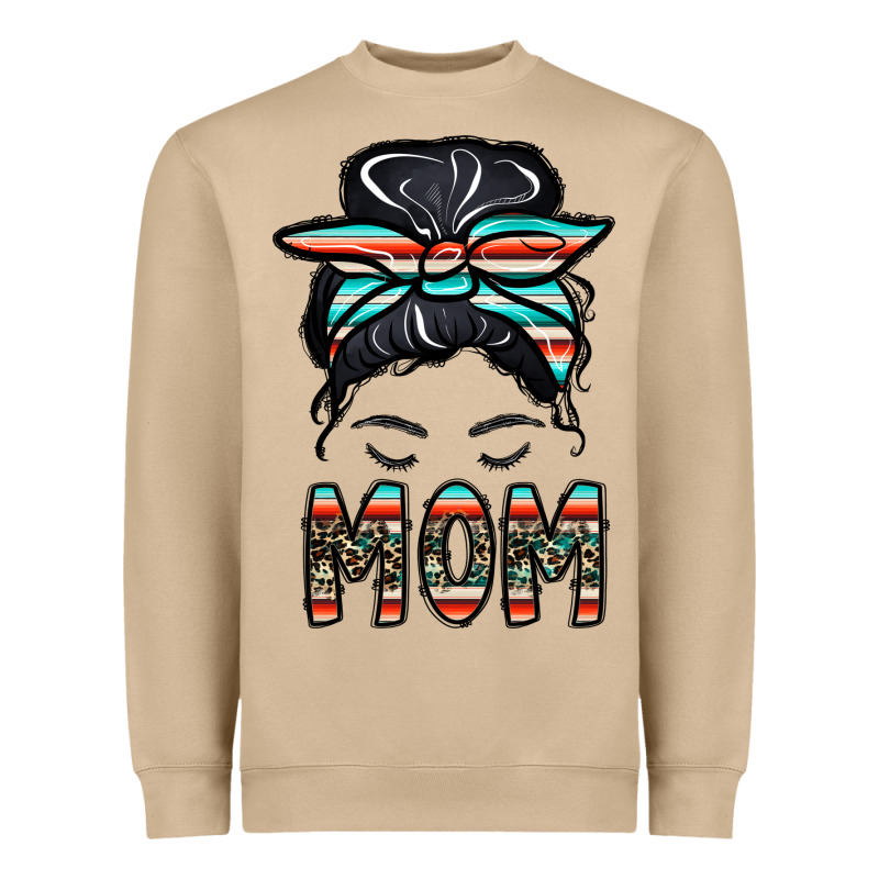 Mom Heavyweight Sweatshirt by CowhideDigitalArt | Teevron