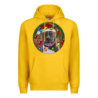Lemon Christmas Pitbull Premium Hoodie - RanaPortraitStore
