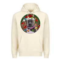 Sandshell Christmas Pitbull Premium Hoodie - RanaPortraitStore