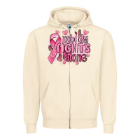 Sandshell nobody fights alone cancer Zipper Hoodie - MaliasSmallBusiness