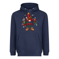 Navy the nurse gnome christmas Heavyweight Hoodie - MaliasSmallBusiness