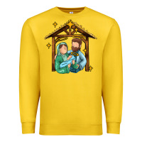 Lemon jesus newborn oh holy night Premium Sweatshirt - MaliasSmallBusiness