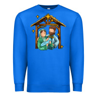 True Royal jesus newborn oh holy night Premium Sweatshirt - MaliasSmallBusiness