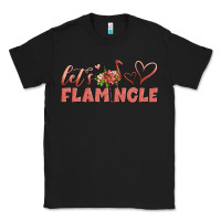 Black let's flamingle Classic Tee - Artiststas