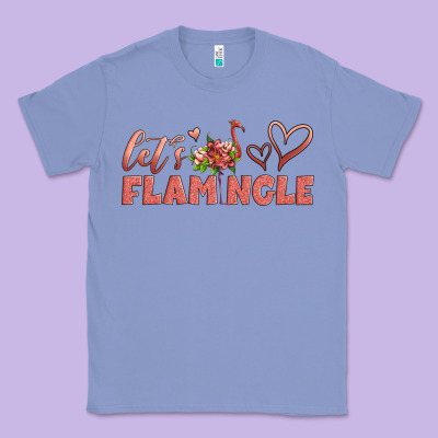 Let's Flamingle Classic Tee Designed By Artiststas