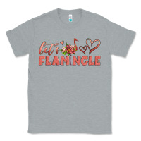 Heather Grey let's flamingle Classic Tee - Artiststas