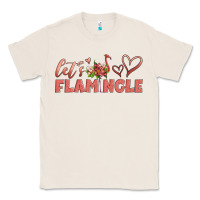 Natural let's flamingle Classic Tee - Artiststas